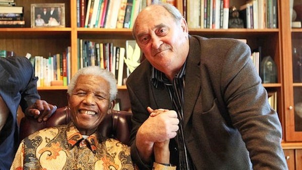 Nelson Mandela and Denis Goldberg